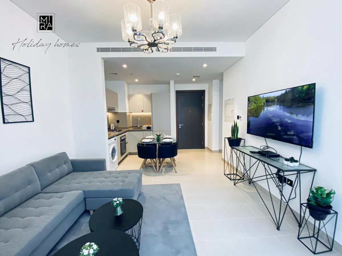 Apartment Mira Holiday Homes - Newly Furnished 1 Bedroom In Creek Vista Tower B Sobha Hartland Dubai