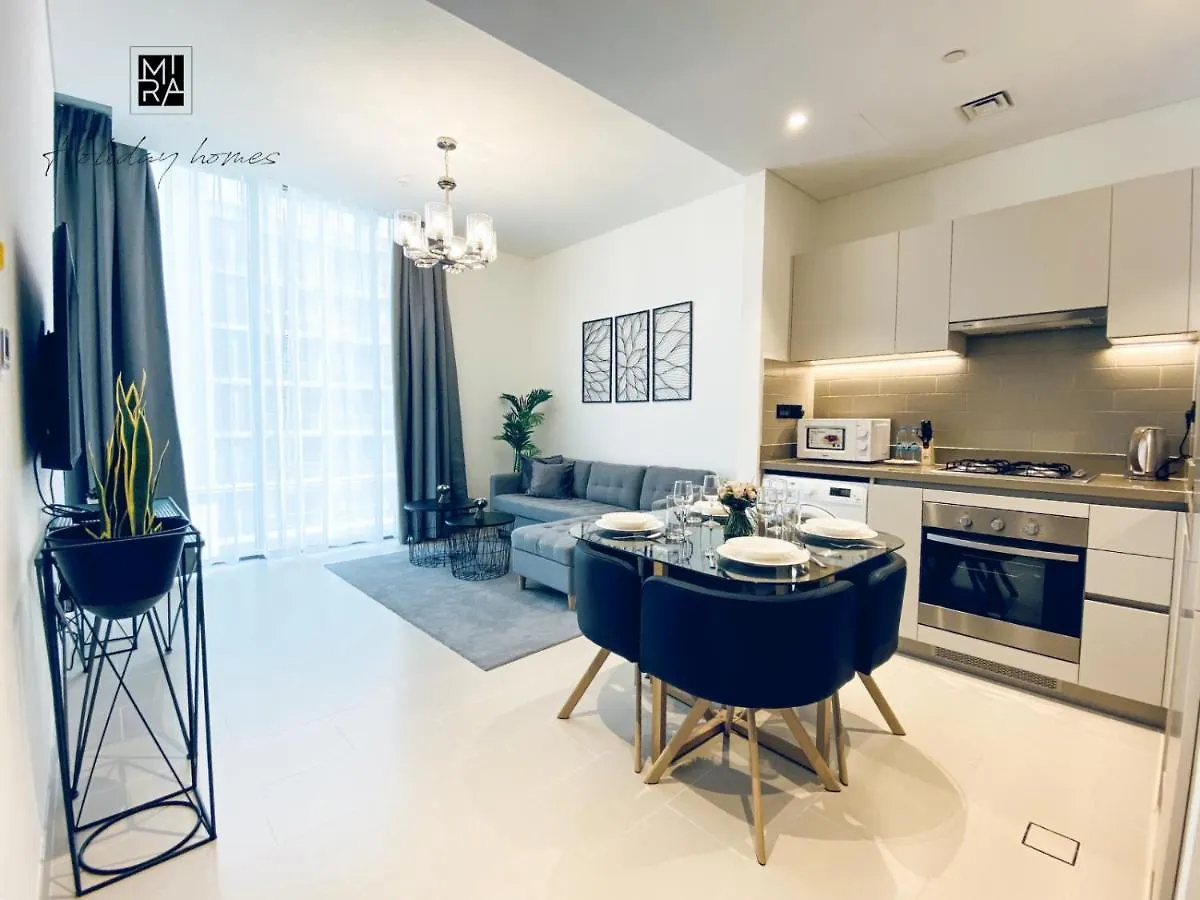 Mira Holiday Homes - Newly Furnished 1 Bedroom In Creek Vista Tower B Sobha Hartland Dubai Apartment